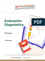 Evaluación diagnóstica primaria 4° grado