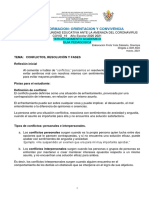 3er Año GUIA PEDAGogica Conflictos - Resolucion