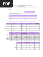 Folhas de Registro Vb Mapp - Completo