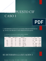 Presupuesto Cif Caso 1 Desarrollado