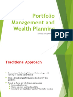 Portfolio Management 6 Single Index Model