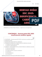 Nuevas Guías ESC 2021_ Insuf Card Aguda - Elena Plaza Moreno - Urg y Emergencias