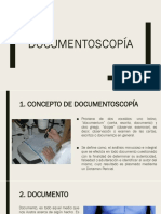 Documentoscopía - Diapositivas