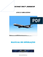 767-300ER Level D Manual (PT)