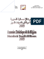 Annuaire Statistique de La Région Marrakech Tensift Al Haouz, 2009