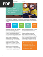 Rio Tinto Process Safety Standards | PDF | Safety | Risk