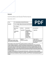 RT Communities Social Performance Standard