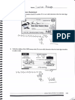 Qu) S F/5ho0 : Identification Numbers Worksheet