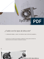 Tipos de dirección automotriz: mecánica, hidráulica y electro-hidráulica