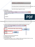 Modul 1 - HTML