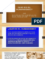 El Humanismo