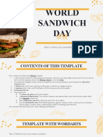 World Sandwich Day Minitheme by Slidesgo