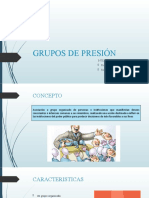 Grupos de Presión