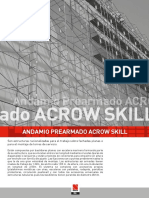 Andamio Prearmado Acrow Skill 2017