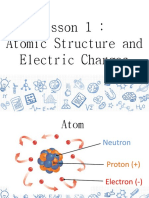 Lesson 1: Atomic Structure and Electric Charges