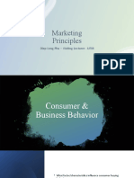 Understanding Consumer Behavior Principles