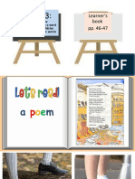 Unit 3:: Learner's Book Pp. 46-47