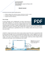 Material in Electric Current