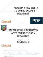 Modulo 3 Preparacion y Respuesta Emergencias y Desastres