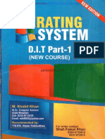 Operating System Dit Part 1book