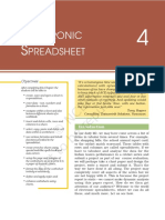 Lectronic Preadsheet: Objectives