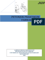 Buku Petunjuk Praktikum Farmakologi D3 2020