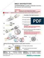 Speak Assembly Instruction: ON STX Series