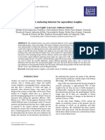 Deadweight Anchoring Behavior For Aquaculture Longline