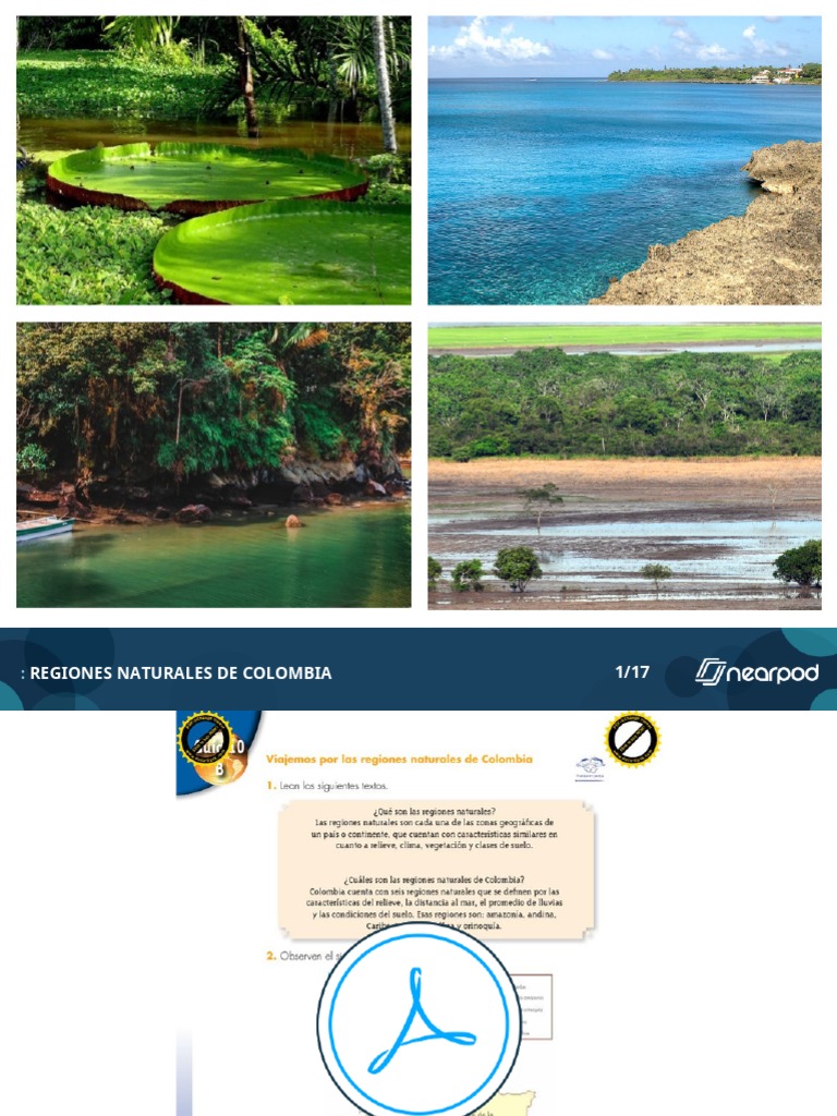 Regiones Naturales de Colombia | PDF