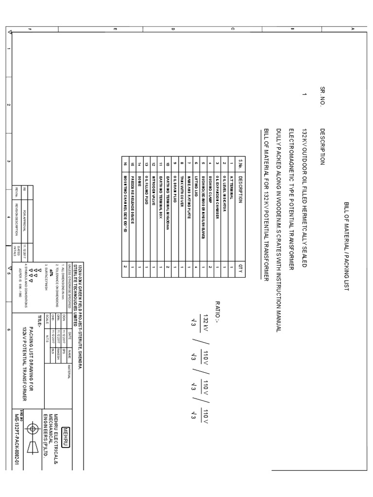 Bill of Material - 5 | PDF | Transformer | Manufactured Goods