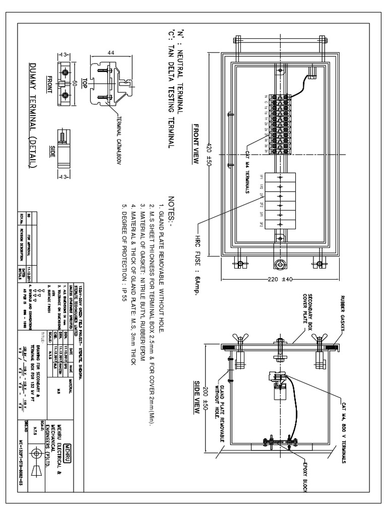 Earthing Terminal Box PDF