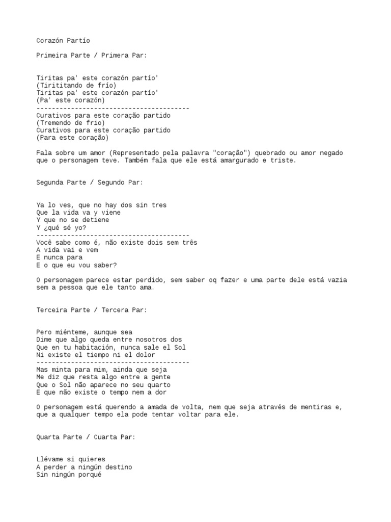 Espanhol Trabalho | PDF | Amor, image size:768x1024