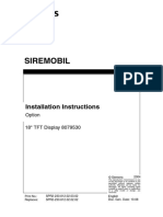 Siremobil: Option 18" TFT Display 8079530