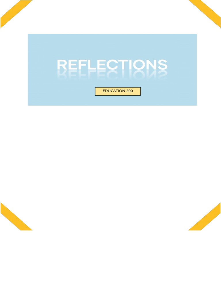Reflections On Curriculum | PDF | Curriculum | Salvation