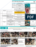 July'21 FSR Action Plan Details