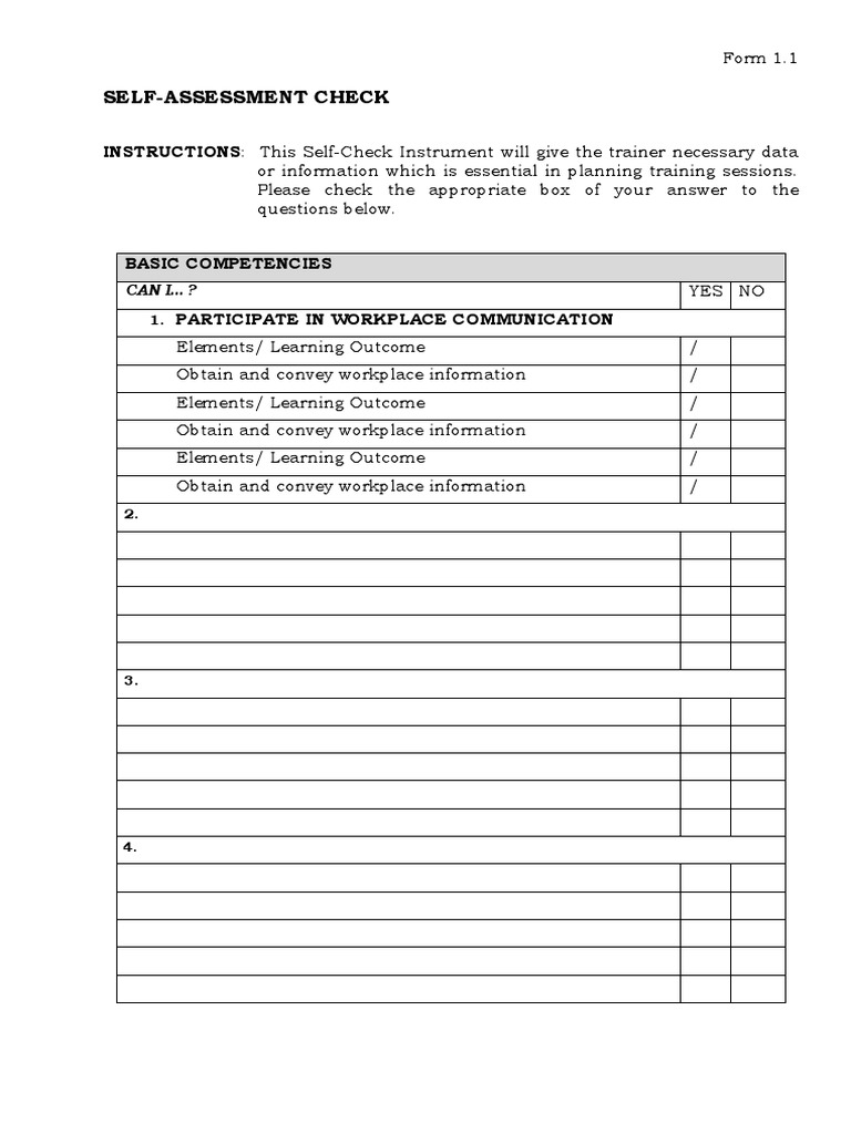 2 - Training Needs Analysis Forms | PDF