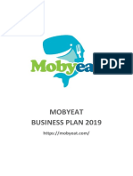 MOBYEAT BUSINESS PLAN 2019: GROWTH, EFFICIENCY AND SUSTAINABILITY