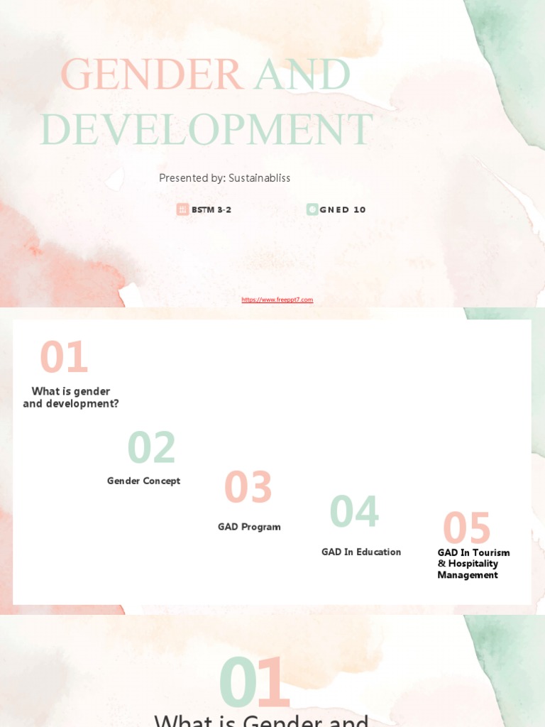 Gender and Development - PPT | PDF | Gender | Gender Studies