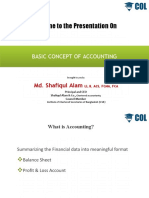 Basic Concept of Accounting