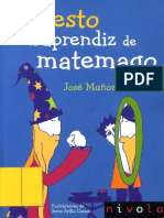 Muñoz Santonja, Jose - Ernesto el aprendiz de matemago (Ed. Nivola 2008, 152 pag)