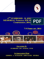 6th Symbiosis B Krishna Moot Brochure