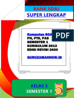 Bank Soal Kelas 5 Guruzamannow.id