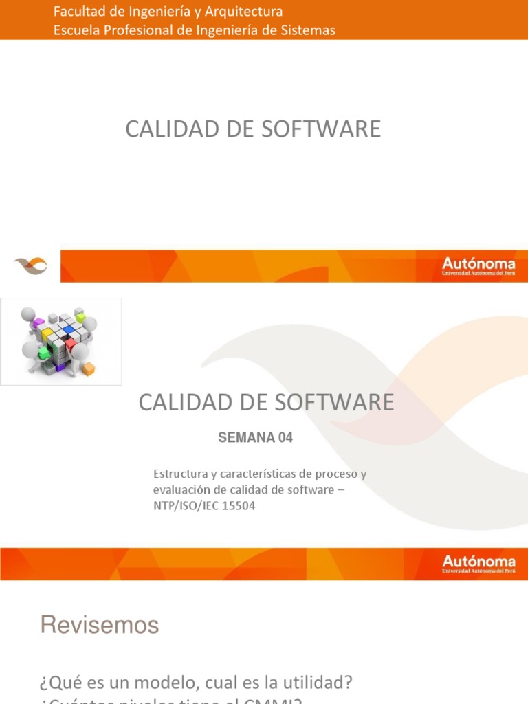 Evaluación de Calidad en Software ISO 15504 | PDF | Ingeniería de ...