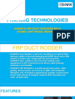 FRP Duct Rodder