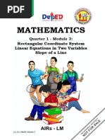 Module 3 Math 8 Quarter 1