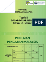 Topik 5 Dasar-dasar Negara