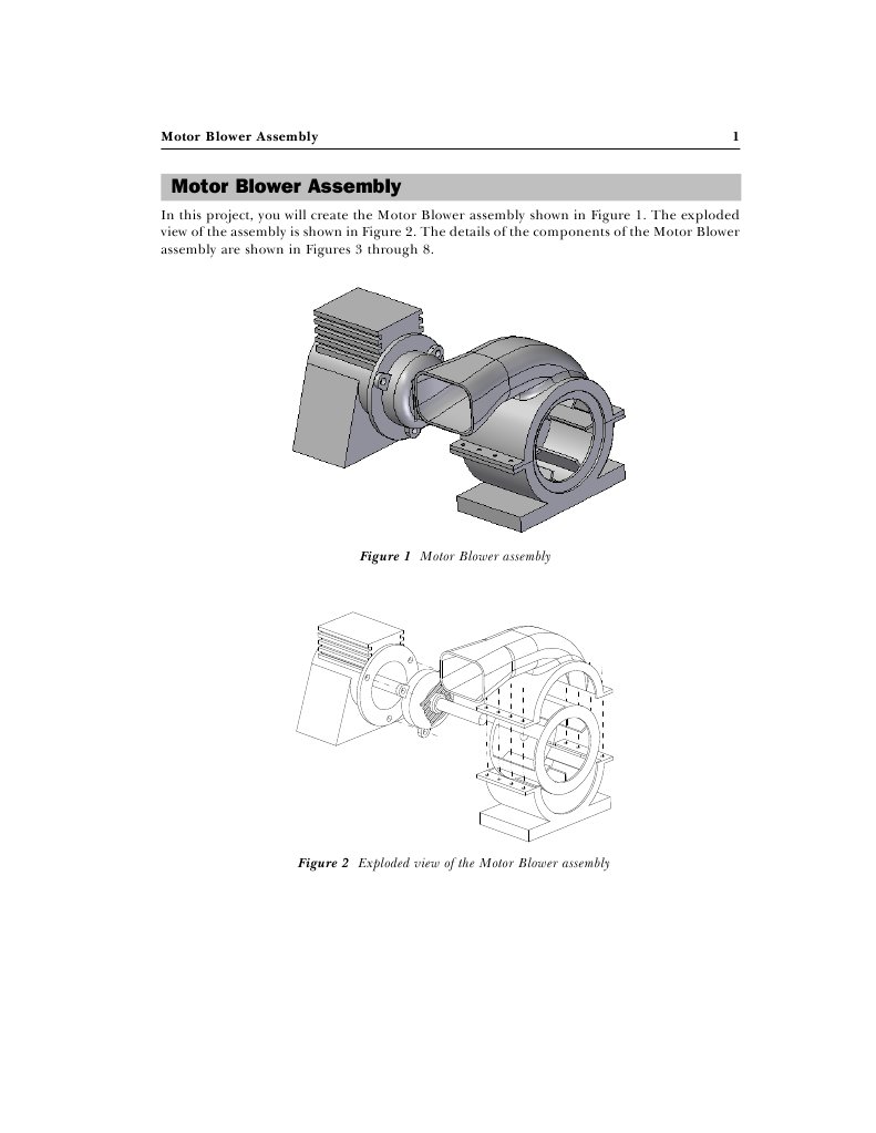 Motor Blower Assembly