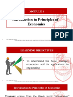 Module 1 - Introduction To Principles of Economics