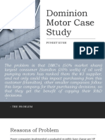 Dominion Motor Case Study