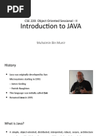 CSE 220 - Intro To Java